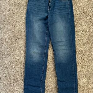 Maurices Dark Blue Ankle & Cropped Jeans